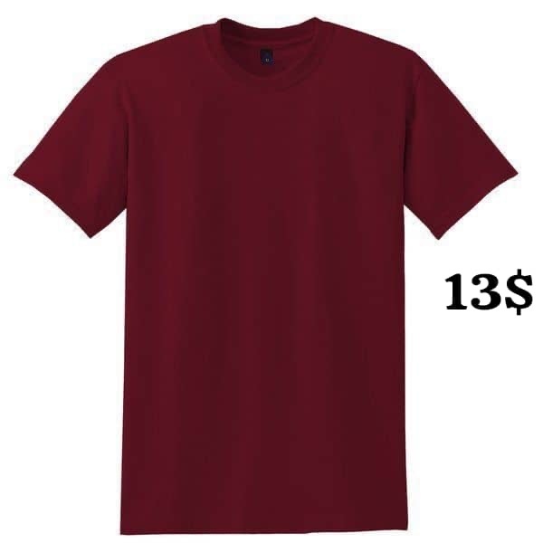 T-shirt Homme rouge
